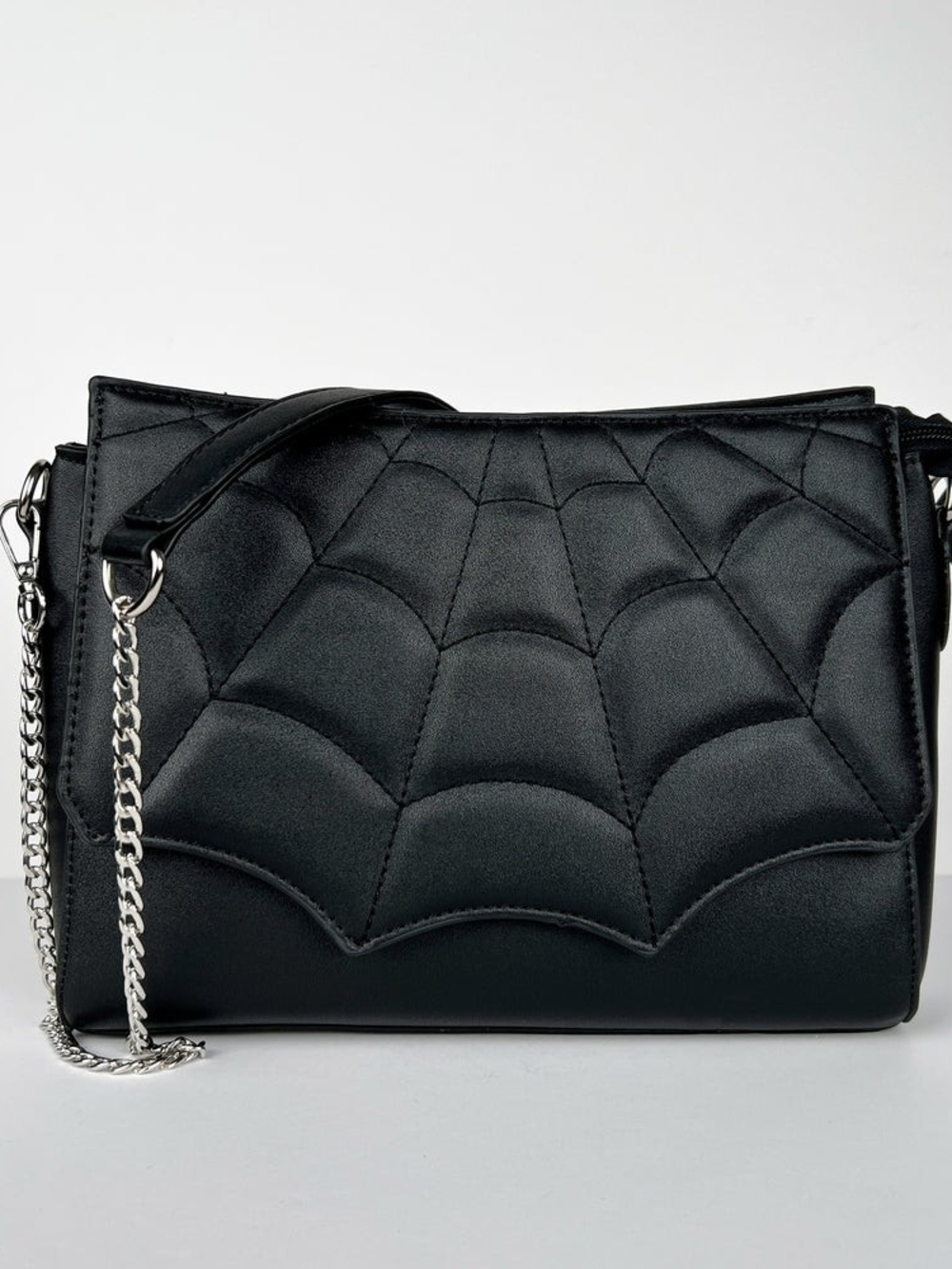 Midnight Web Crossbody Bag